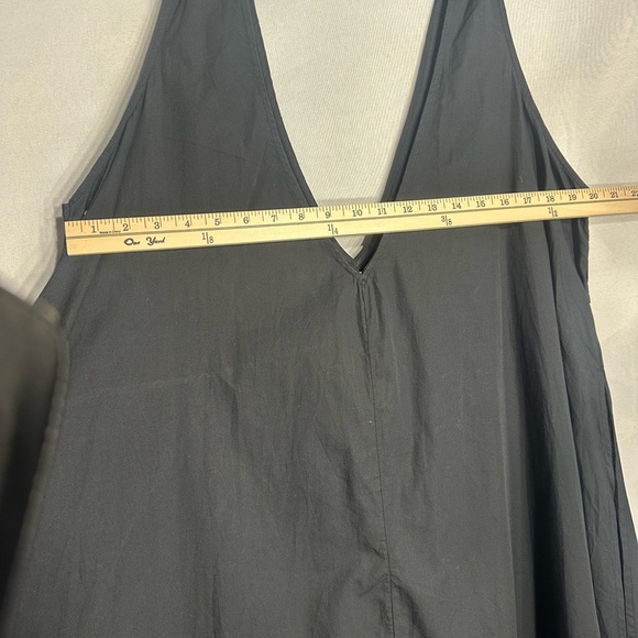 FREE PEOPLE Elegant Black Sleeveless Dress size L brand new w tags - Picture 8 of 12